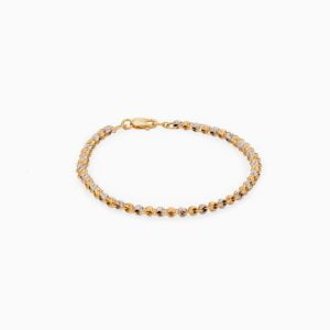 18kt Tri-Colored Gold Bracelet