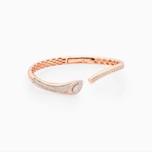 18kt Rose Gold Bracelet with Diamonds