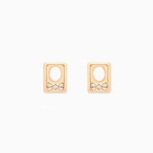18kt Rose Gold Earrings with Diamonds