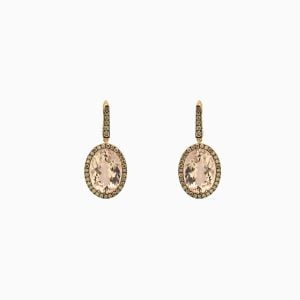 Dainty 18kt Yellow Gold drop Earrings