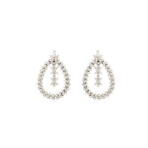 18kt White Gold Earrings with Diamonds